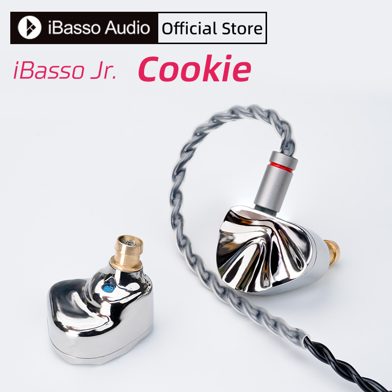 Planar Magnetic Iem Earphones - หูฟังแบบมีสาย iBasso JR. Cookie Ti HiFi