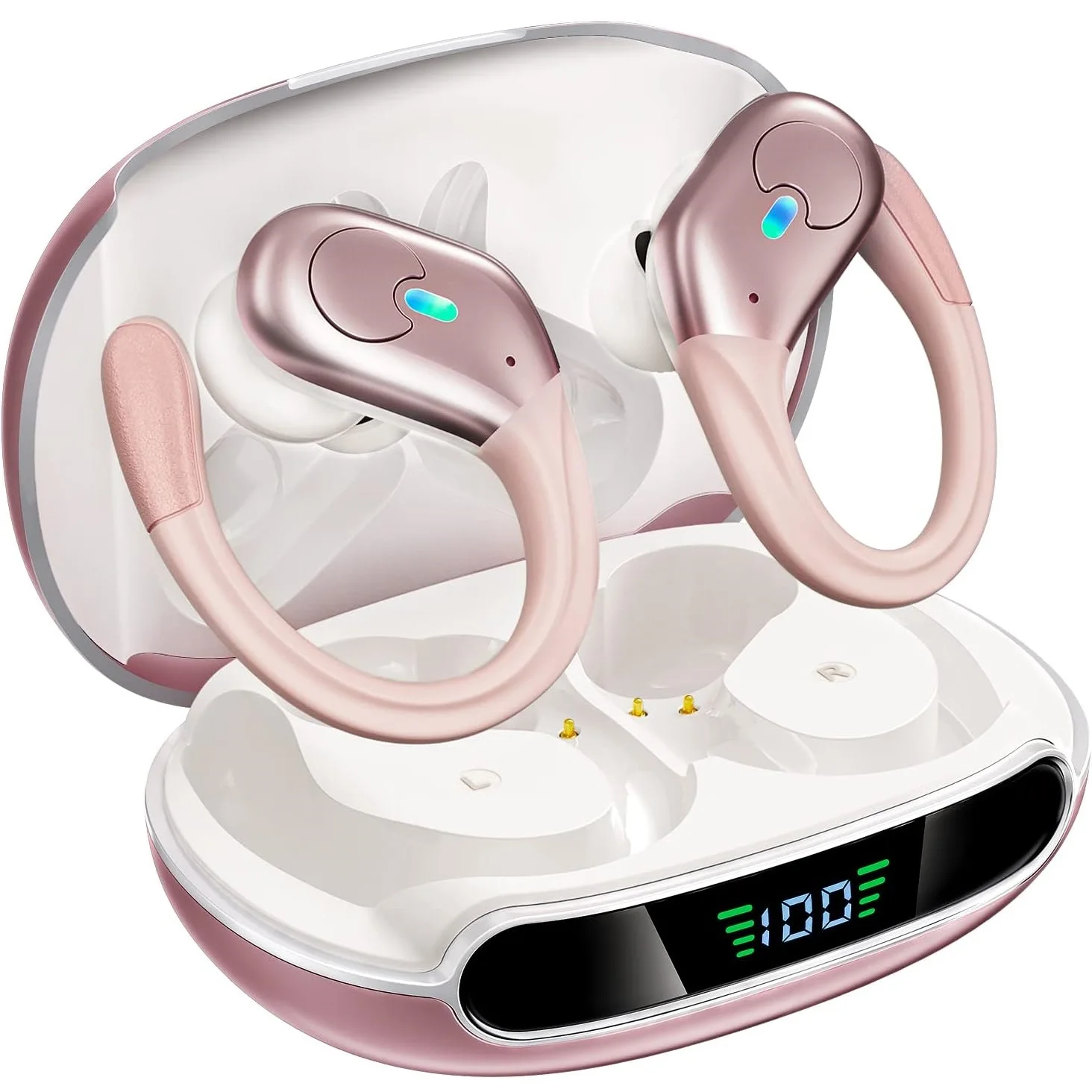 Type C Wired Earphones With Mic - หูฟังบลูทูธ BX30 รุ่น 6.0 กันน้ำระดับ IPX7