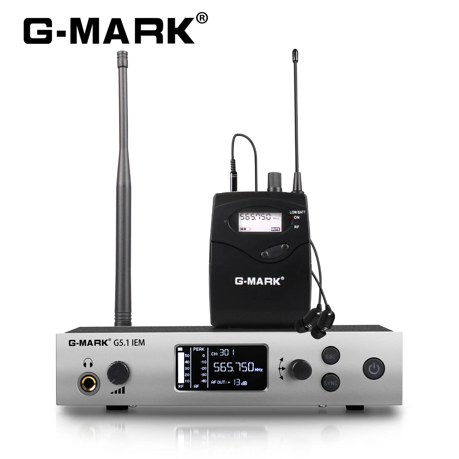 In Ear Monitors For Singers - Wireless In Ear Monitor ระบบ G-MARK