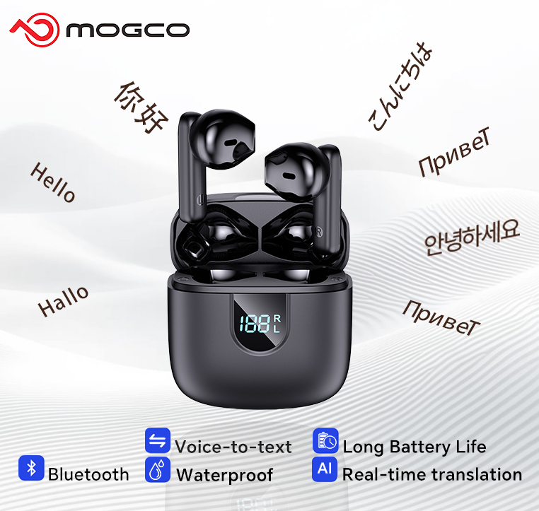 Headphones - หูฟังแปลภาษา AI A18 รองรับ 164 ภาษา