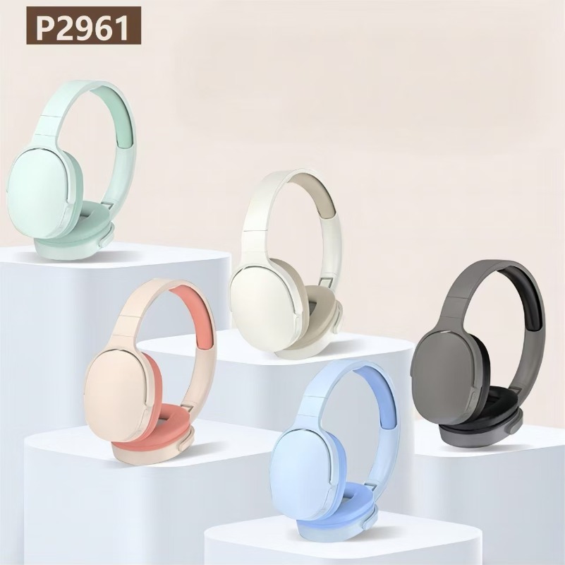 Anc Wireless Over Ear Headphones - หูฟังบลูทูธไร้สายแบบครอบหู คุณภาพเสียงไฮไฟ สเตอริโอ หูฟังสำหรับเล่นกีฬา รองรับการเล่นเพลงผ่าน TF