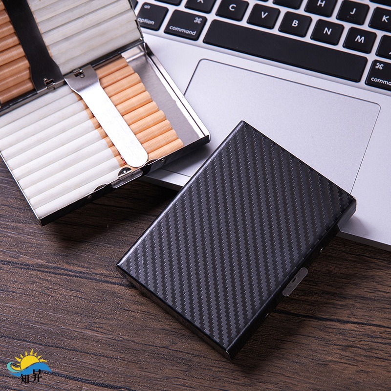 Laptops - กล่องบุหรี่อะลูมิเนียมอัลลอยด์แบบปิดผนึก บรรจุ 20 มวน ความจุขนาดใหญ่ รุ่นน้ำหนักเบา