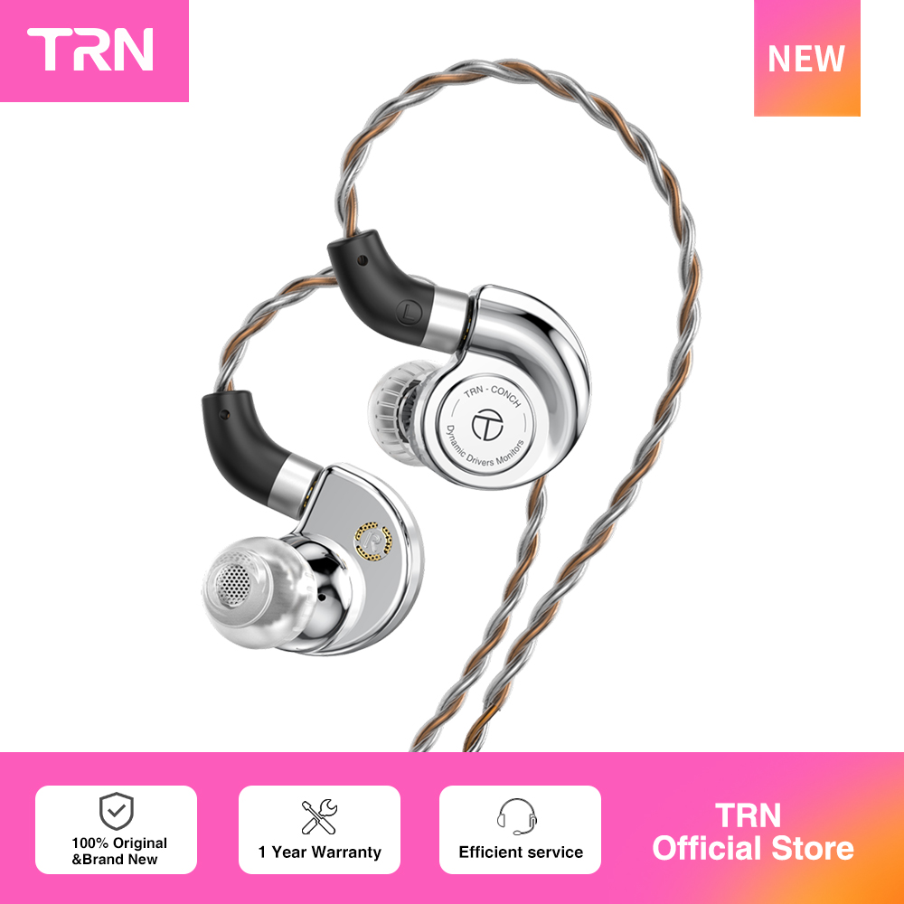 Planar Magnetic Iem Earphones - TRN Conch หูฟัง Lucky Bag ไดอะแฟรม