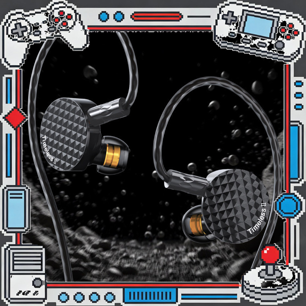 Planar Magnetic Iem Earphones - 7Hz Timeless 2 หูฟังอินเอียร์แบบแม่เหล็กแบน ไดรเวอร์ 14.5