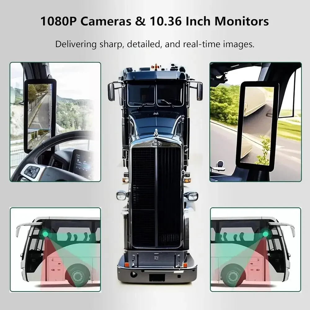 ระบบกล้องติดรถบรรทุกจอคู่, หน้ - Cameras บทวิจารณ์และราคา