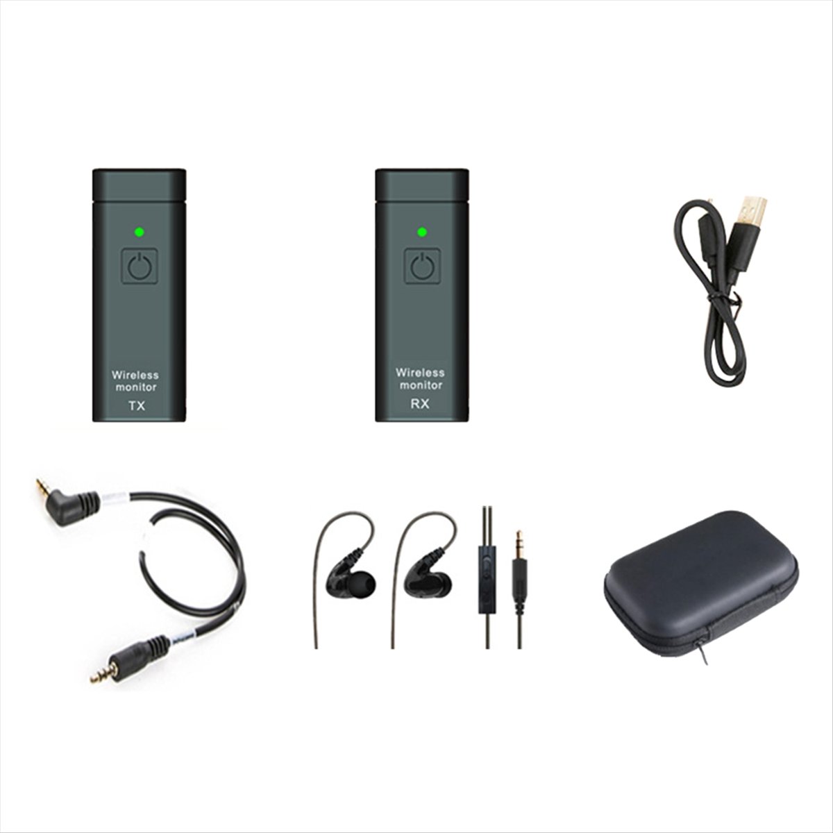 ชุดระบบมอนิเตอร์หูฟังไร้สาย ON - In Ear Monitors For Singers บทวิจารณ์และราคา