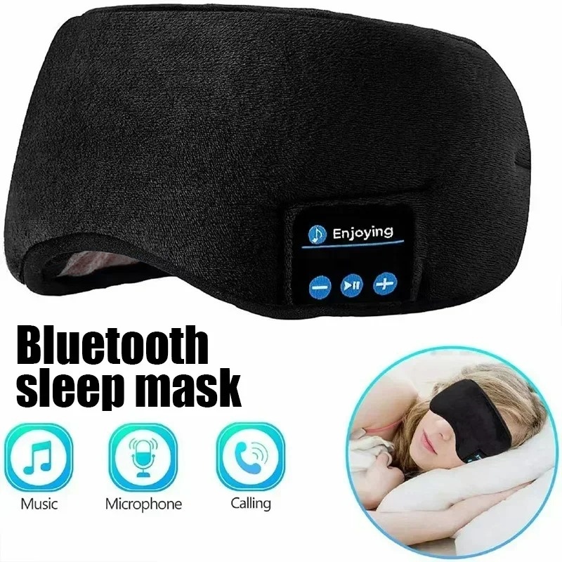หน้ากากปิดตา 3 มิติ พร้อมหูฟัง - Sleep Mask Headphones Bluetooth บทวิจารณ์และราคา