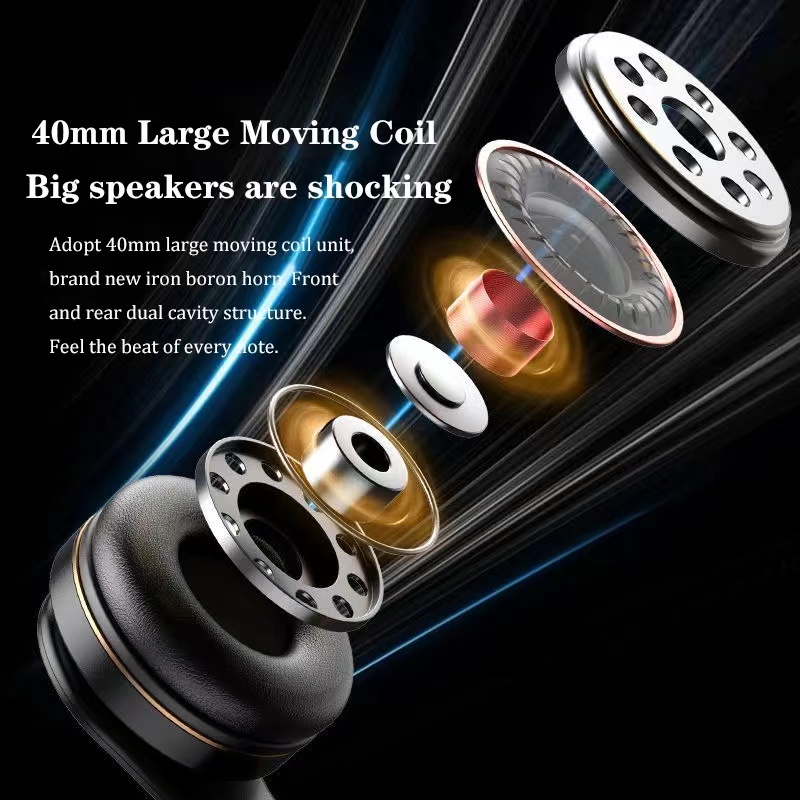 หูฟังไร้สายแบบครอบหูบลูทูธ 5.3 - Anc Wireless Over Ear Headphones บทวิจารณ์และราคา