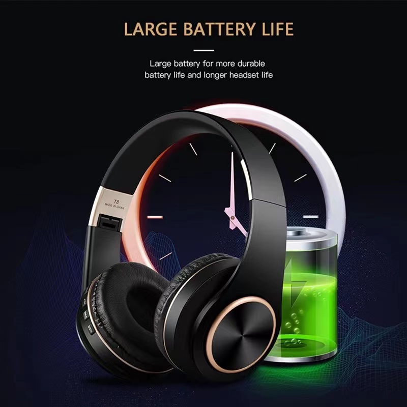 หูฟังไร้สายแบบครอบหูบลูทูธ 5.3 - Anc Wireless Over Ear Headphones บทวิจารณ์และราคา