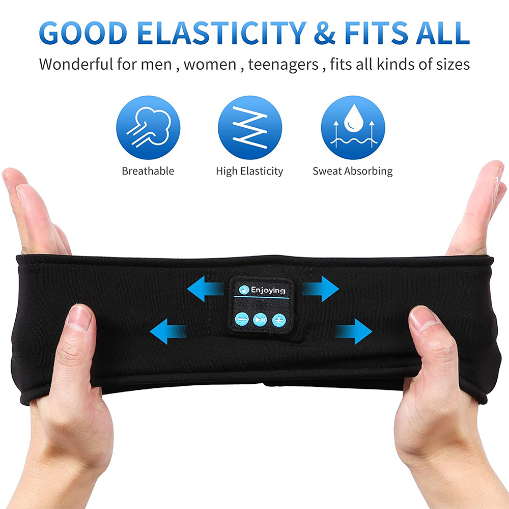 หน้ากากปิดตานอนหลับพร้อมหูฟังบ - Sleep Mask Headphones Bluetooth บทวิจารณ์และราคา
