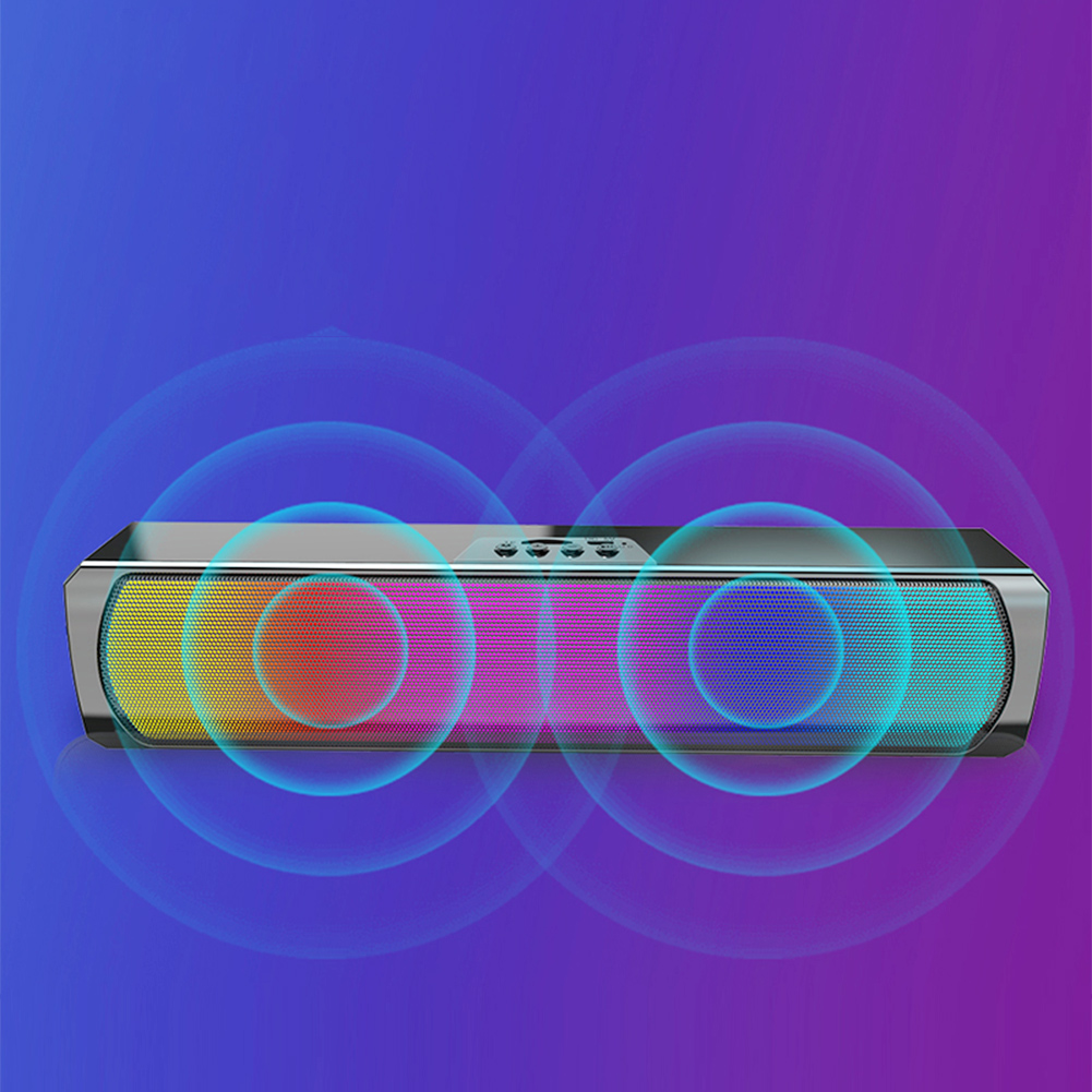 คอมพิวเตอร์แบบพกพาซาวด์บาร์ลำโ - Rgb Computer Soundbar For Pc บทวิจารณ์และราคา
