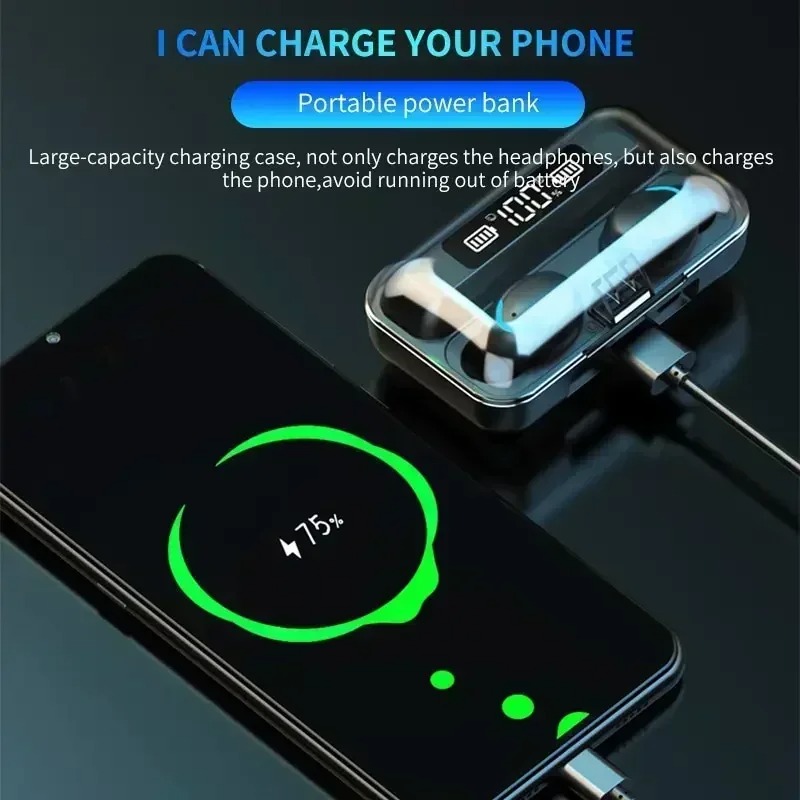 หูฟังบลูทูธ F9 รุ่นใหม่ เสียงส - Tws Earbuds Bluetooth 5.3 บทวิจารณ์และราคา