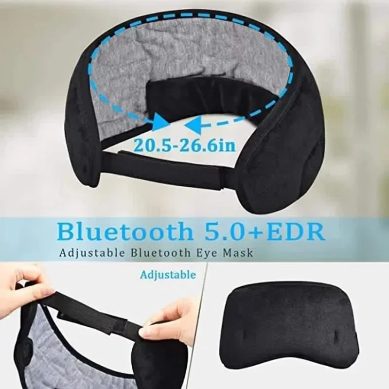 ที่คาดผมบลูทูธไร้สายสำหรับนอนห - Sleep Mask Headphones Bluetooth บทวิจารณ์และราคา