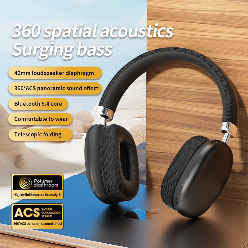 2026 ใหม่แอร์แม็กซ์บลูทูธหูฟัง - Anc Wireless Over Ear Headphones บทวิจารณ์และราคา