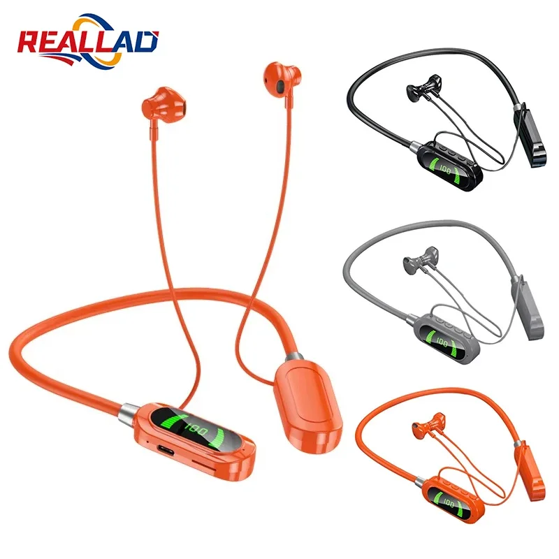 ใหม่ YG07 หูฟังไร้สาย 5.3 หูฟั - Magnetic Neckband Sports Earphones บทวิจารณ์และราคา