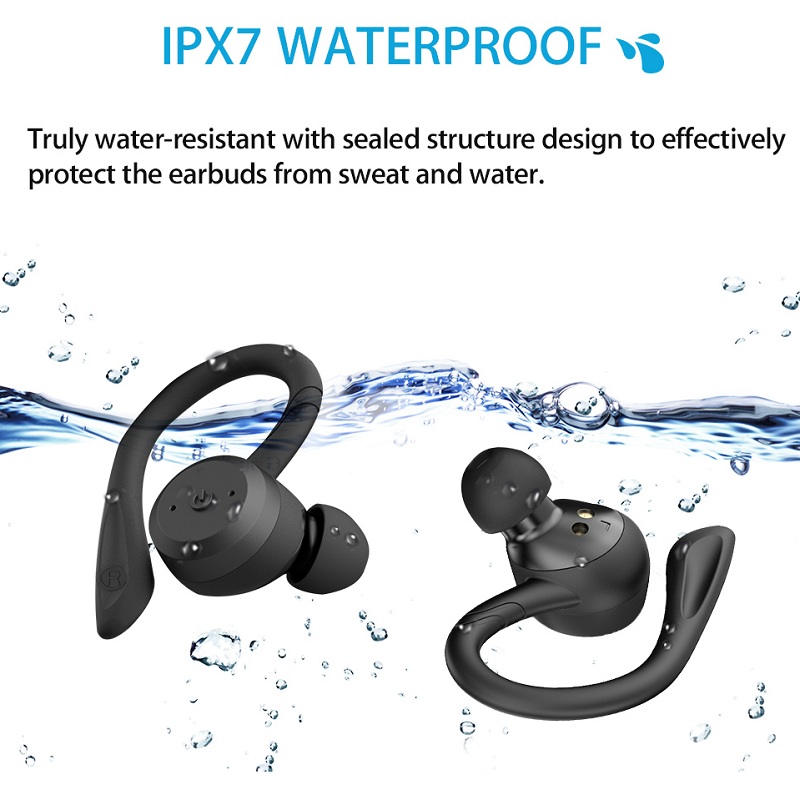 เวลาเล่น 20 ชั่วโมง หูฟังบลูทู - Bone Conduction Running Headphones บทวิจารณ์และราคา