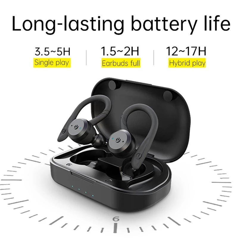 เวลาเล่น 20 ชั่วโมง หูฟังบลูทู - Bone Conduction Running Headphones บทวิจารณ์และราคา