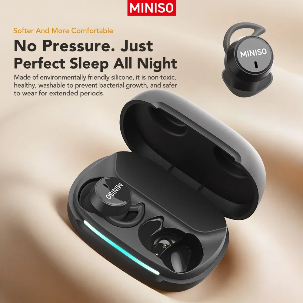 MINISO MS217 หูฟังช่วยการนอนหล - Sleep Mask Headphones Bluetooth บทวิจารณ์และราคา