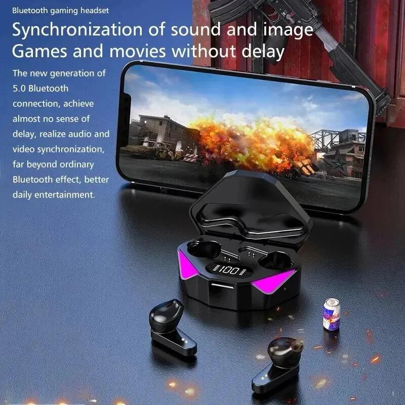 TWS ไร้สายบลูทูธ 5.3 ชุดหูฟังจ - Gaming Headset With Mic Rgb บทวิจารณ์และราคา