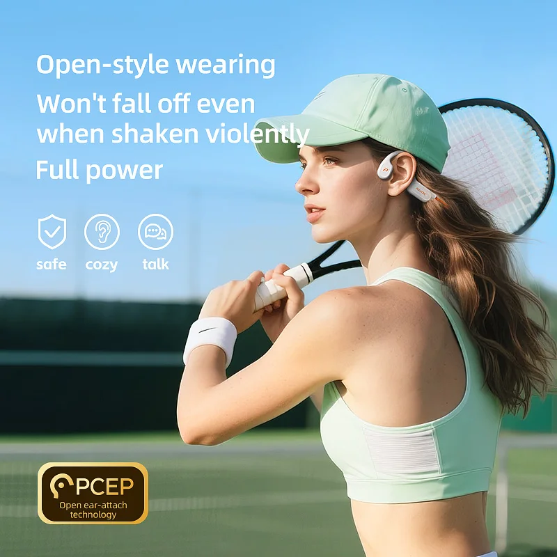 หูฟังว่ายน้ำแบบกระดูก POLVCDG  - Type C Wired Earphones With Mic บทวิจารณ์และราคา