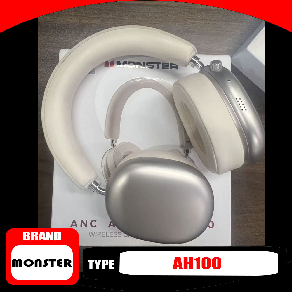หูฟังไร้สาย Monster AH100 ANC  - Anc Wireless Over Ear Headphones บทวิจารณ์และราคา