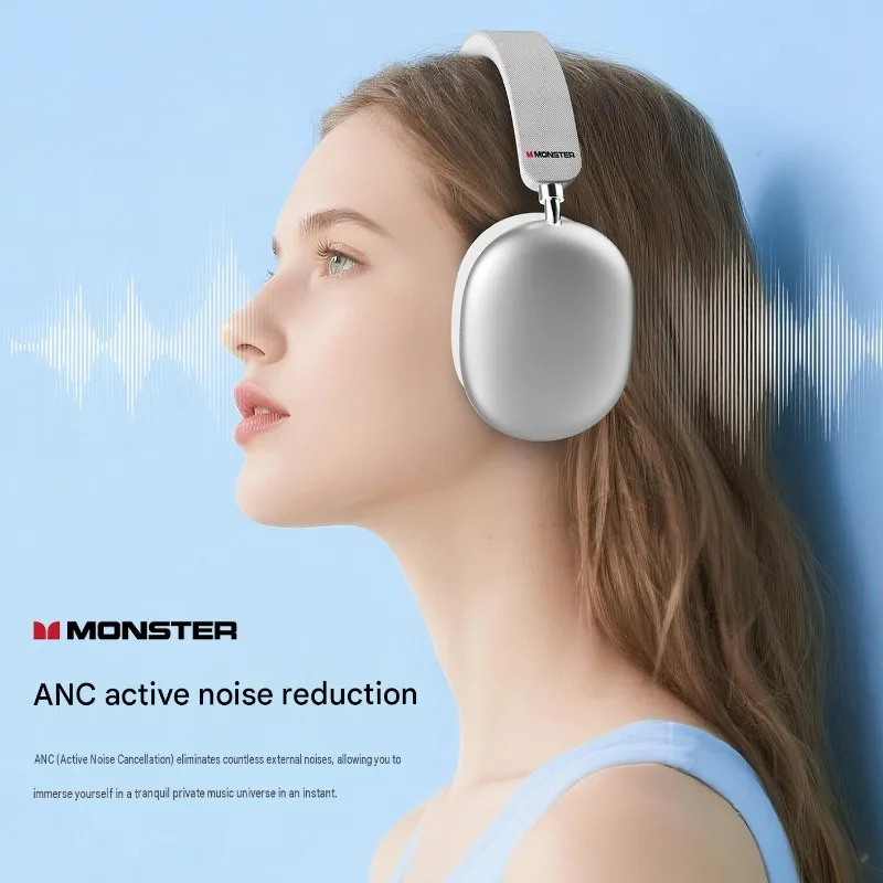หูฟังไร้สาย Monster AH100 ANC  - Anc Wireless Over Ear Headphones บทวิจารณ์และราคา