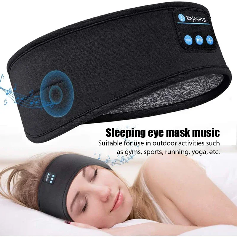 หูฟังบลูทูธแบบสปอร์ตสำหรับนอนต - Sleep Mask Headphones Bluetooth บทวิจารณ์และราคา