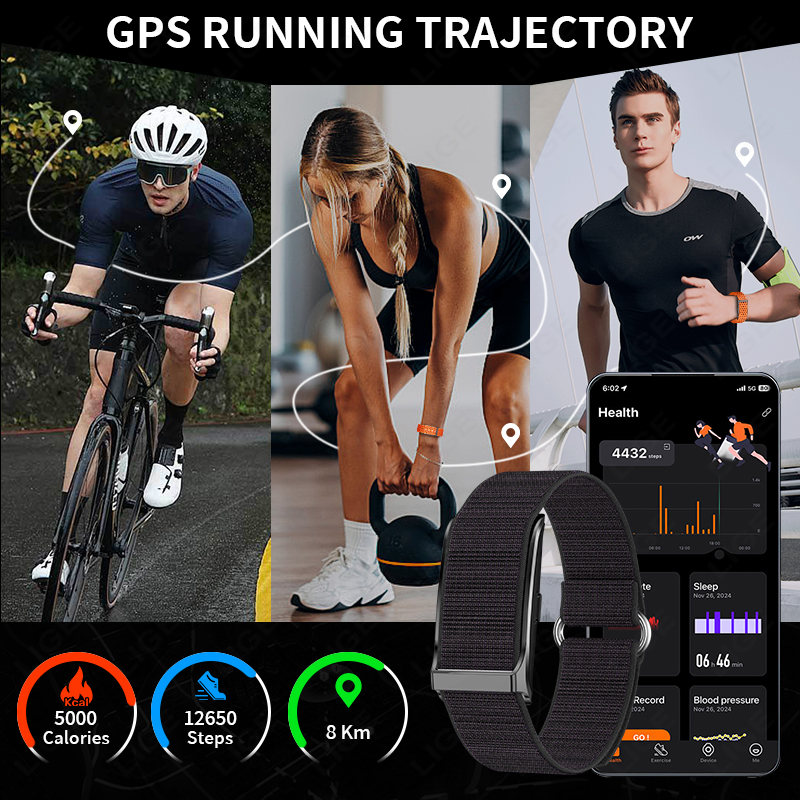 LIGE 100+ สมาร์ทแบนด์ติดตามการ - Smartwatches บทวิจารณ์และราคา