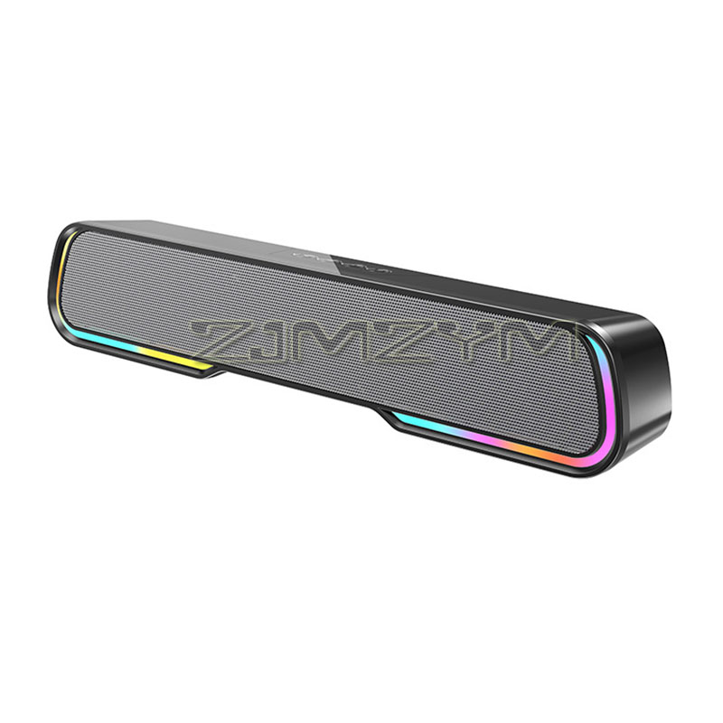 ไฟ RGB ลำโพงบลูทูธ ซาวด์บาร์ ล - Rgb Computer Soundbar For Pc บทวิจารณ์และราคา